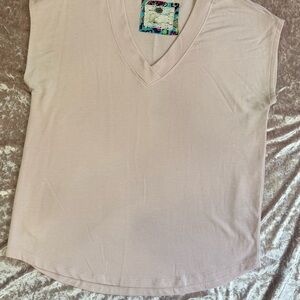 Cupio Pale Pink Relaxed Short Sleeve Tee